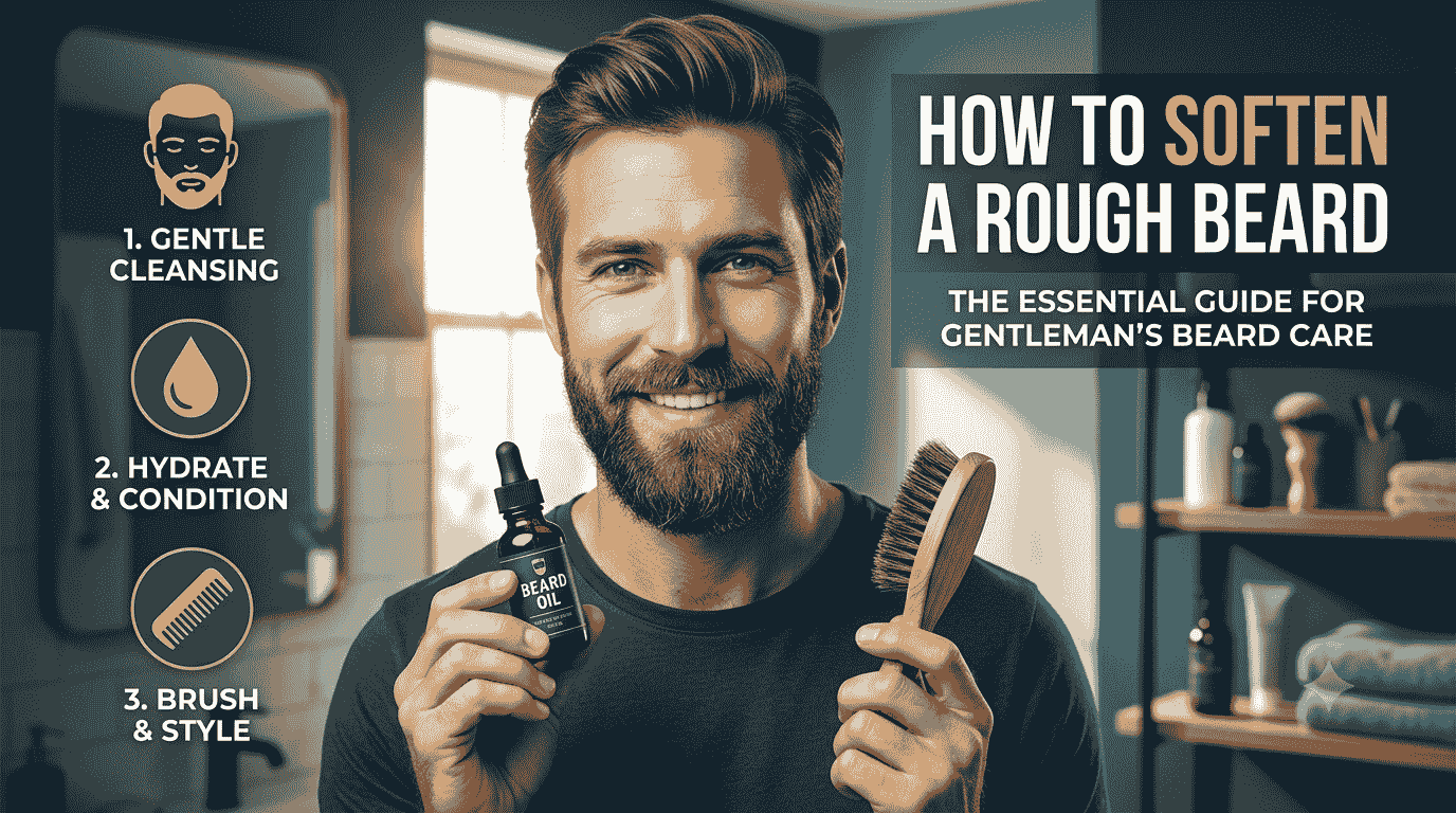 SEO Title How to Soften a Rough Beard (What Actually Works in 2026)